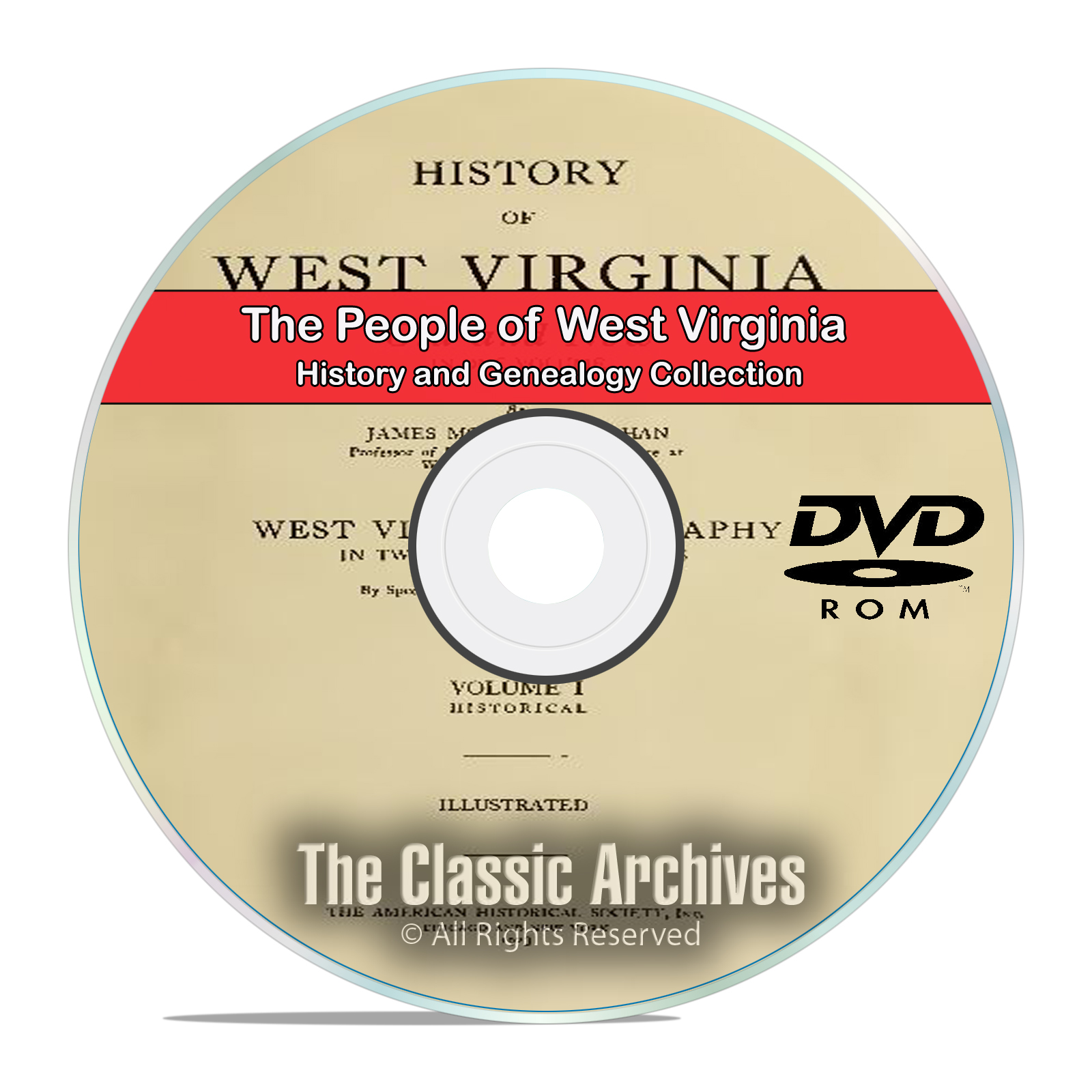 West Virginia, WV, People Cities Towns History and Genealogy 74 Books DVD